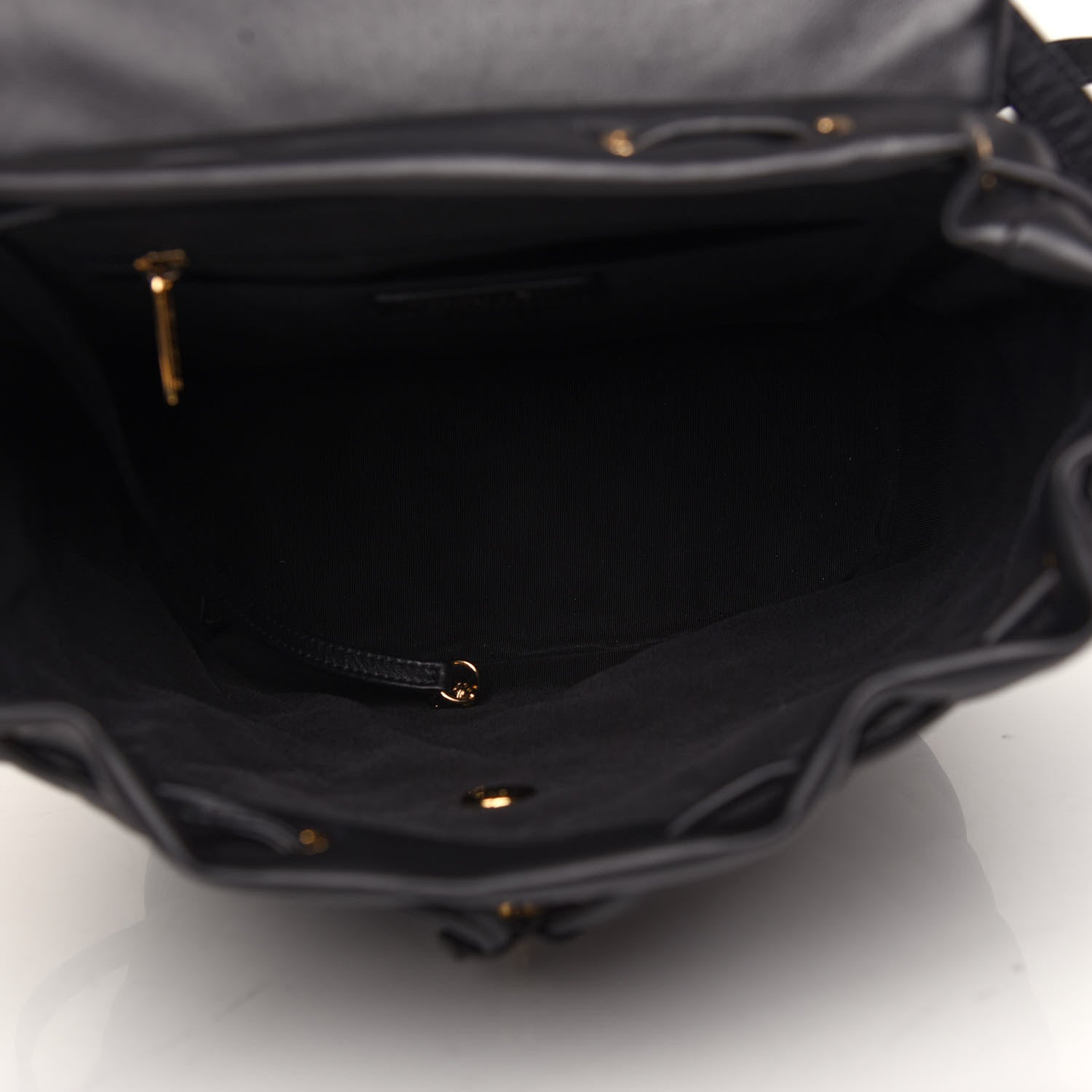 Chanel Calfskin Quilted Large Urban Spirit Backpack Black 4 of 9