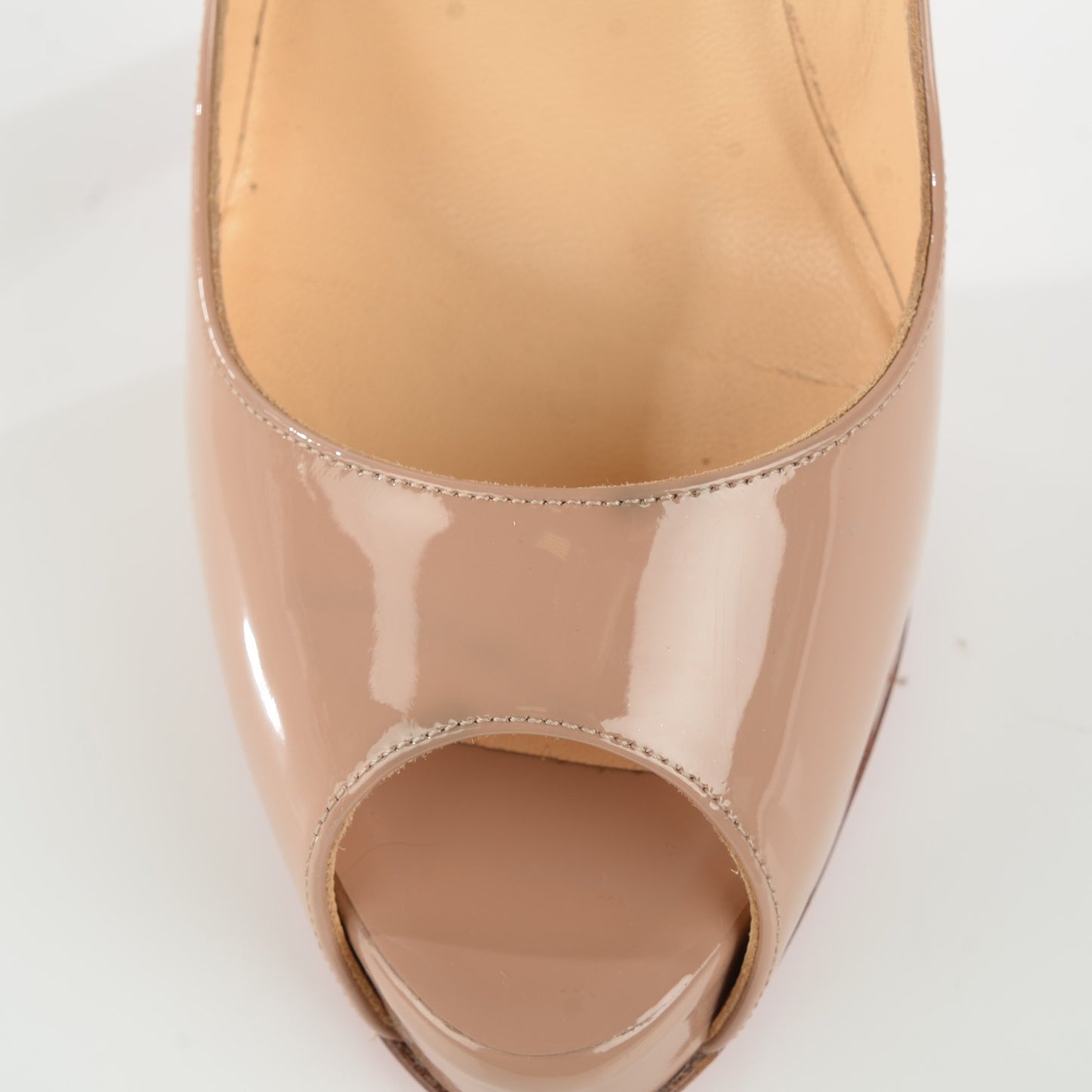 Patent Very Prive 120 Pumps 39 Nude