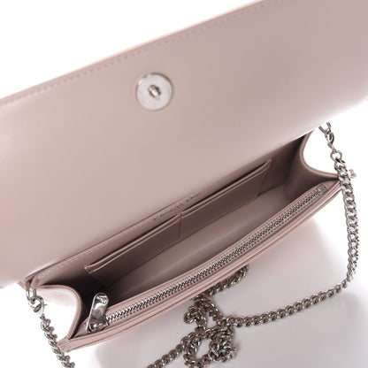 Christian Dior Grained Calfskin Diorama Wallet on Chain Pouch Rose Poudre 5 of 8