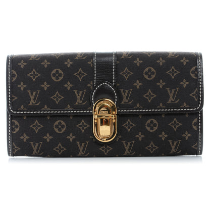 Louis Vuitton Monogram Idylle Sarah Wallet Fusain 1 of 6