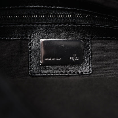 Fendi Zucchino Vitello Mama Baguette Black 6 of 6