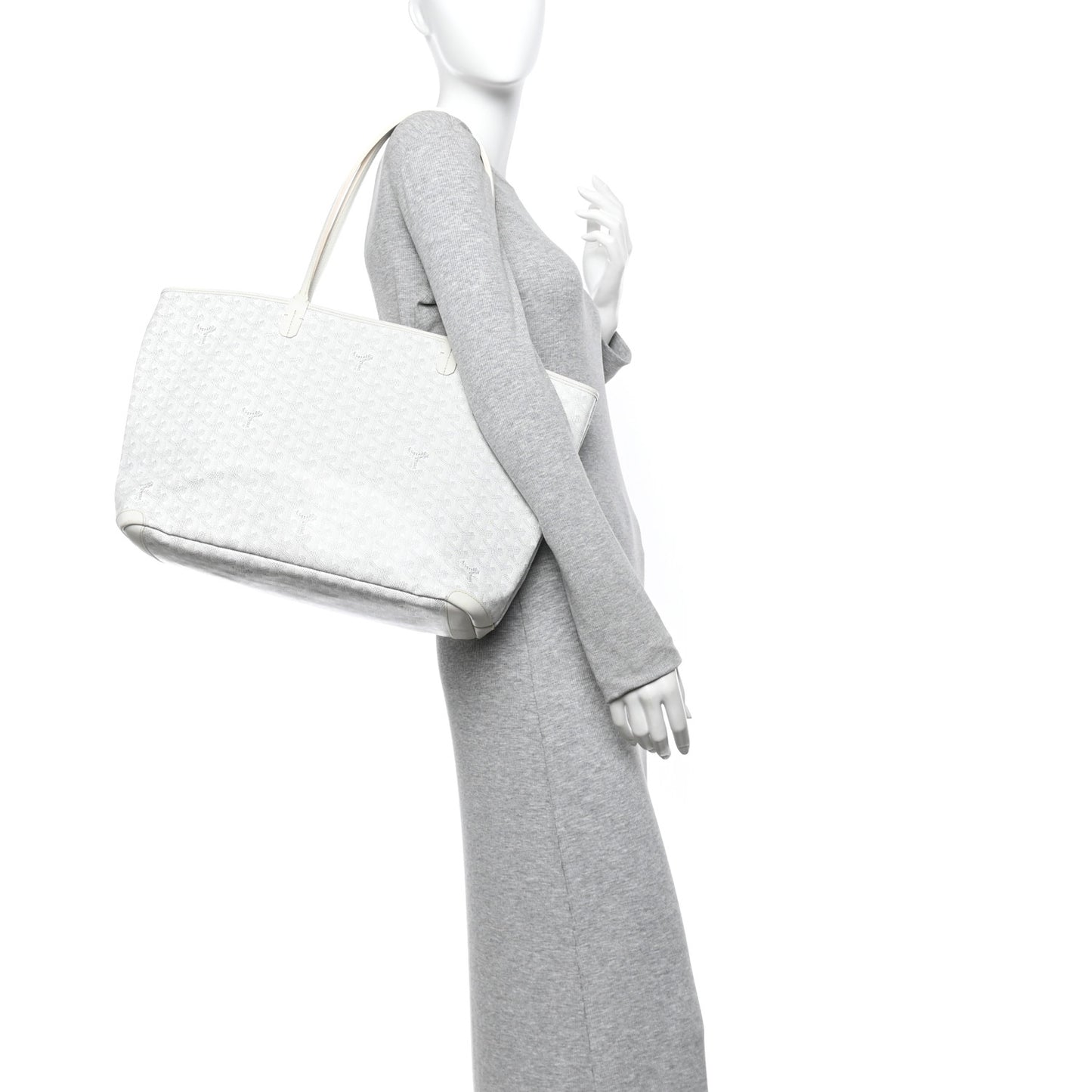 Goyardine Artois MM White