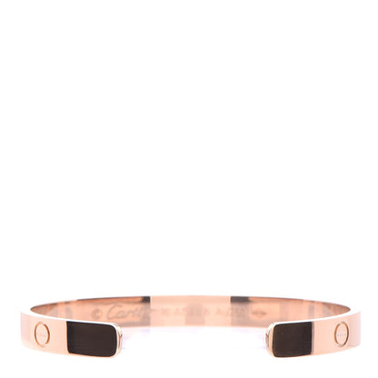 Cartier 18K Pink Gold LOVE Cuff Bracelet 16 3 of 6
