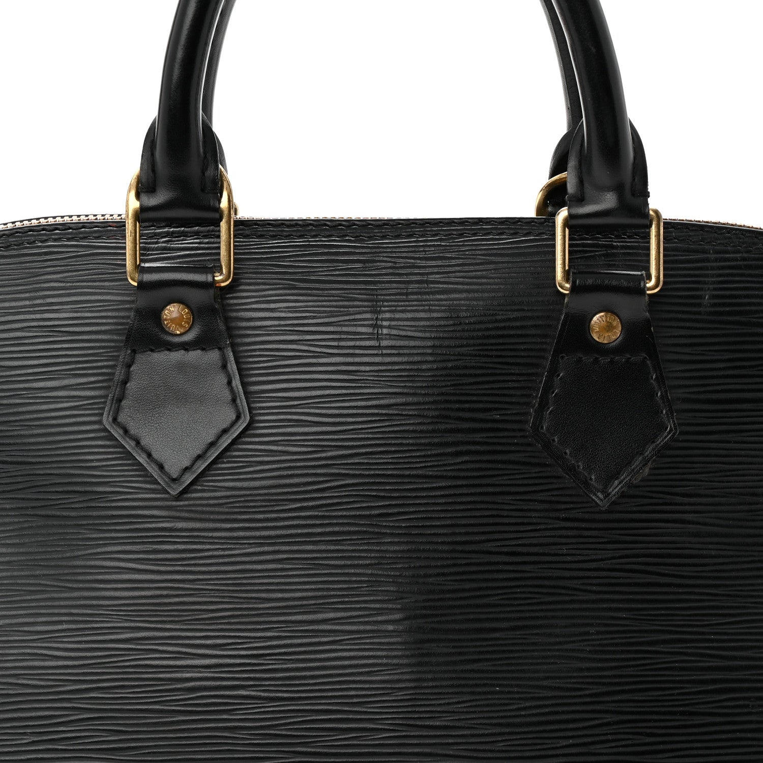 Louis Vuitton Epi Alma PM Black 8 of 12