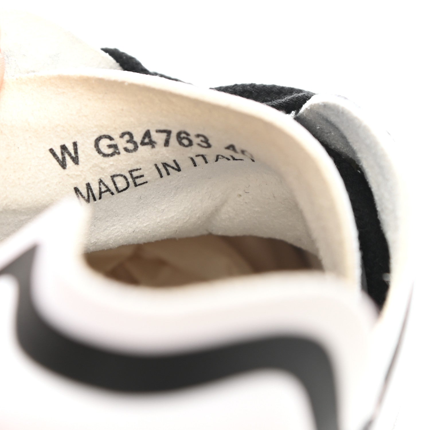 Chanel Lycra Womens CC Sneakers 40 Black White 7 of 9