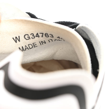 Chanel Lycra Womens CC Sneakers 40 Black White 7 of 9