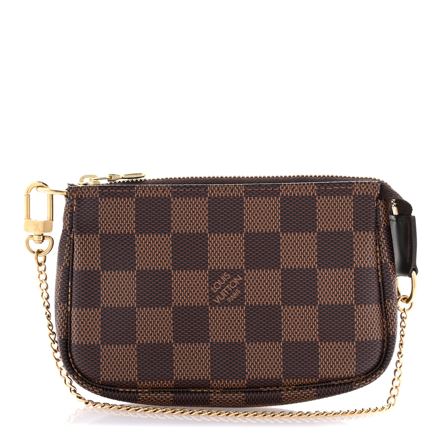 Louis Vuitton Damier Ebene Mini Pochette Accessories 1 of 9