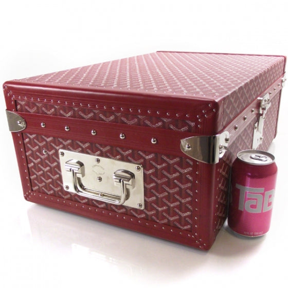 Custom Wine Degustation Travel Case Red