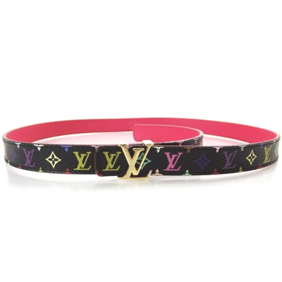 Monogram Multicolor LV Initiales Belt