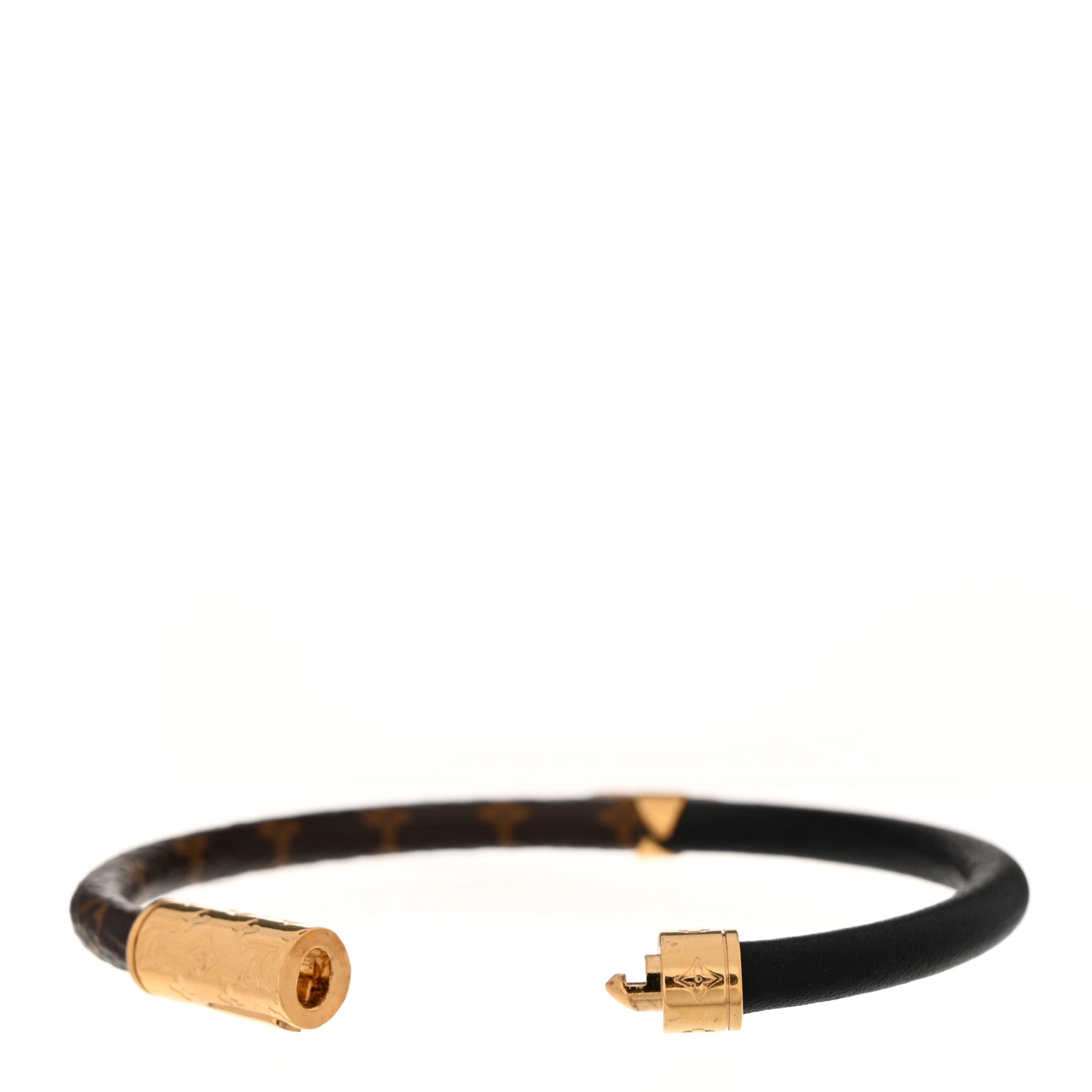 Louis Vuitton Monogram Daily Confidential Bracelet Black 4 of 5