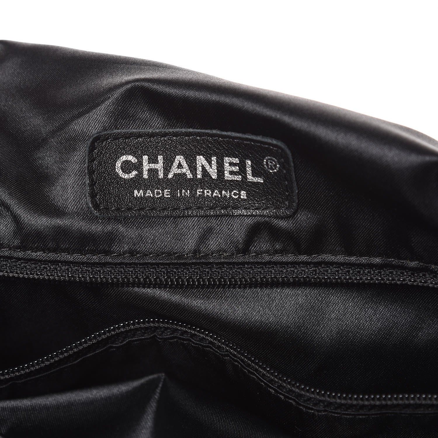 Chanel Canvas Coco Print Tote Black Multi 7 of 8