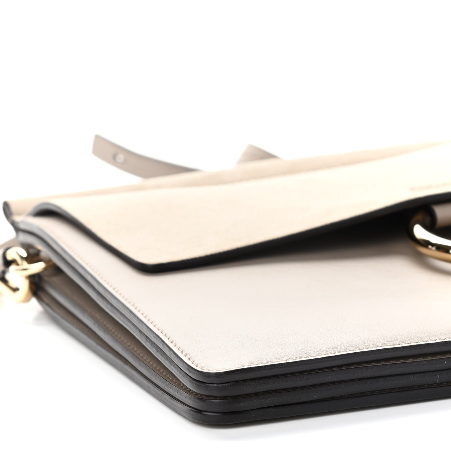 Calfskin Suede Medium Faye Shoulder Bag Motty Grey