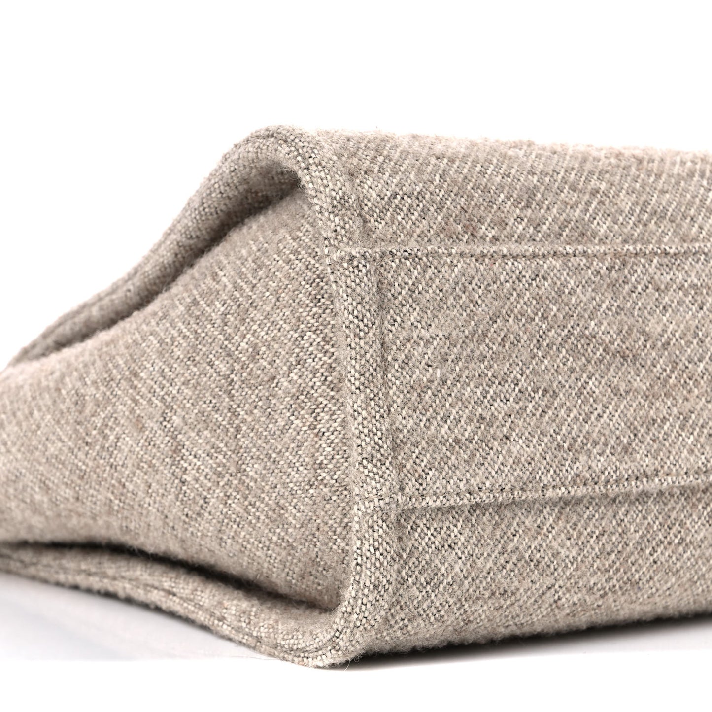 Mixed Fibers Small Deauville Tote Light Grey