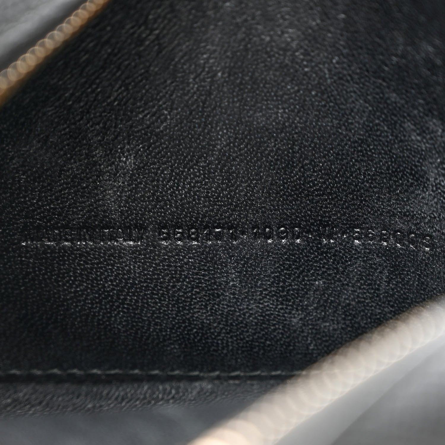 Balenciaga Signature Grained Calfskin Logo XS Ville Camera Bag Black White 7 of 12