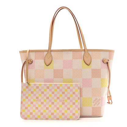 Louis Vuitton Damier Giant Neverfull MM Peach 3 of 11
