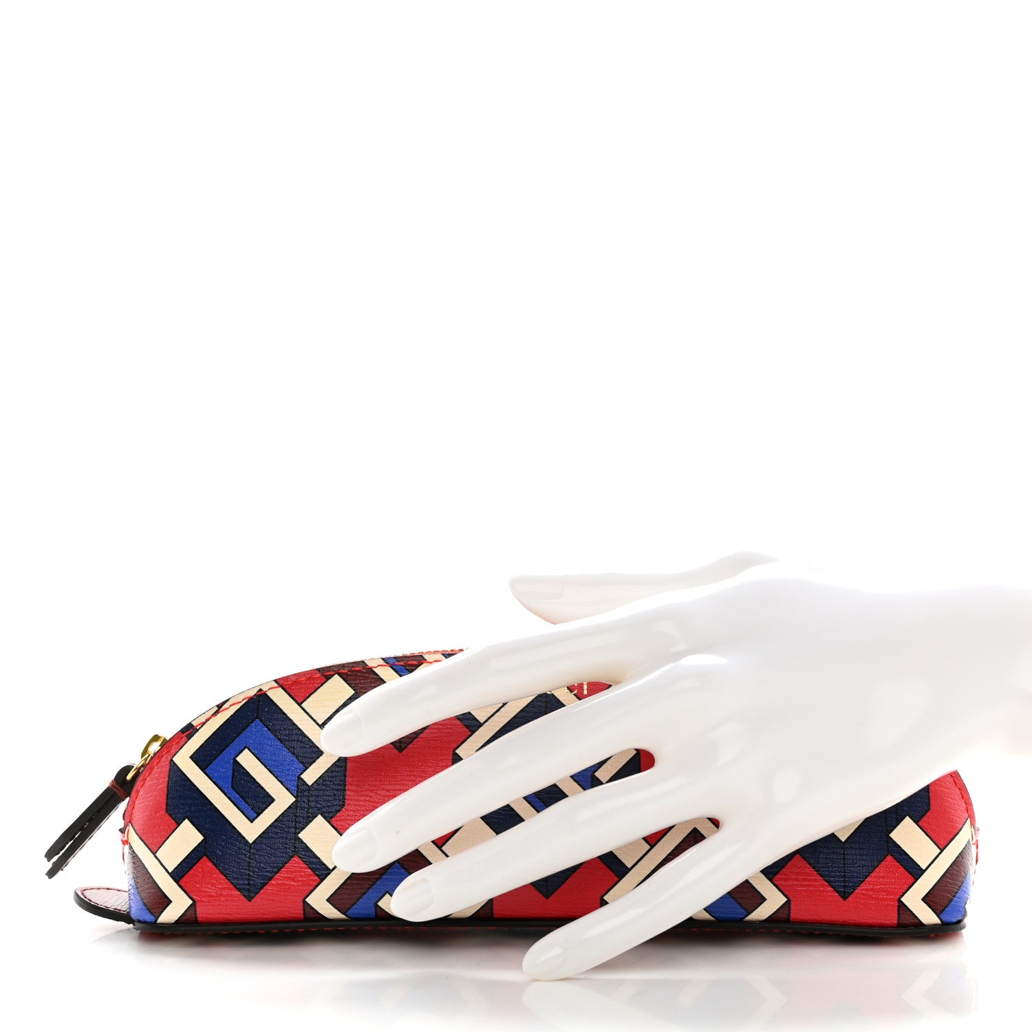 Gucci Shangai Calfskin Geometric G Pencil Case Multicolor 2 of 9