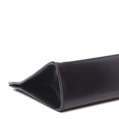 Alaia Calfskin Laser Cut Clutch Black 7 of 8