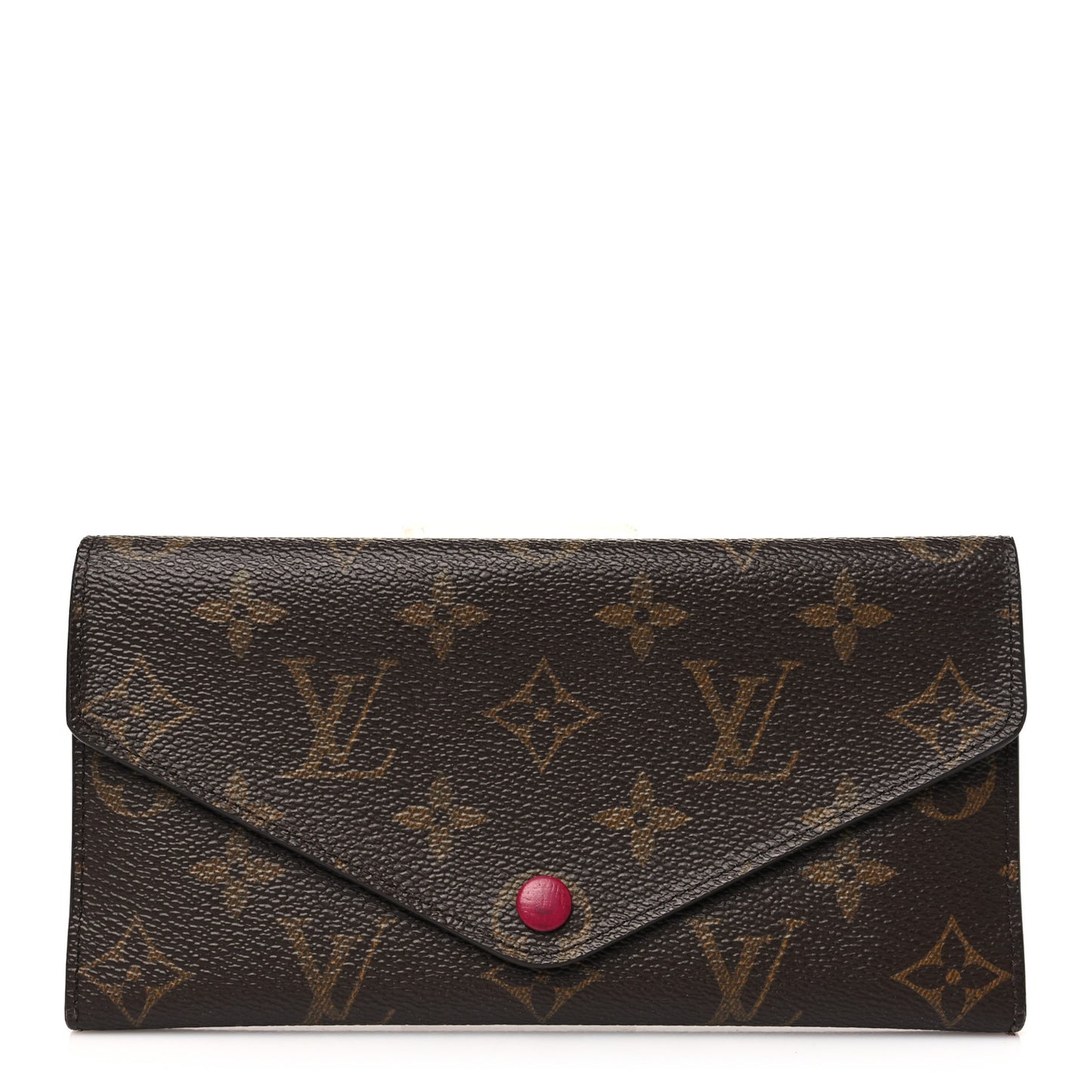 Monogram Josephine Wallet Fuchsia