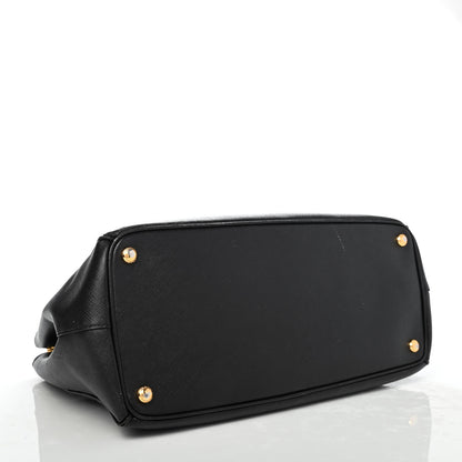 Prada Saffiano Large Galleria Double Zip Tote Black 3 of 4