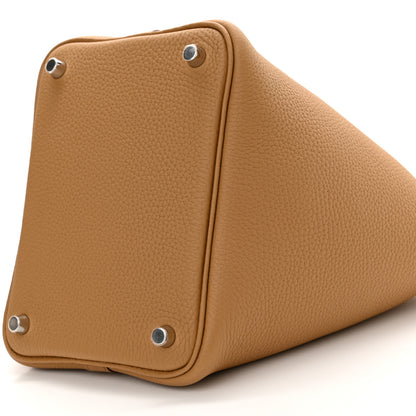Hermes Taurillon Clemence Picotin Lock 18 PM Biscuit 9 of 10