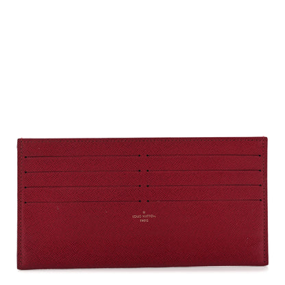 Louis Vuitton Calfskin Felicie Card Holder Insert Fuchsia 1 of 6