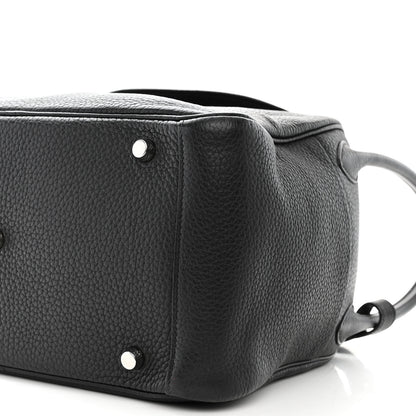 Hermes Taurillon Clemence Lindy 30 Black 10 of 10