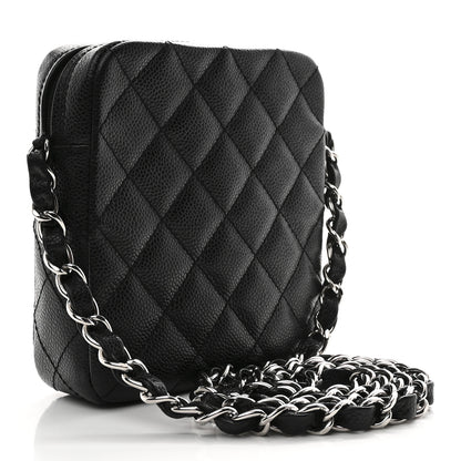 Chanel Caviar Quilted Camera Case Crossbody Bag Black 3 of 11