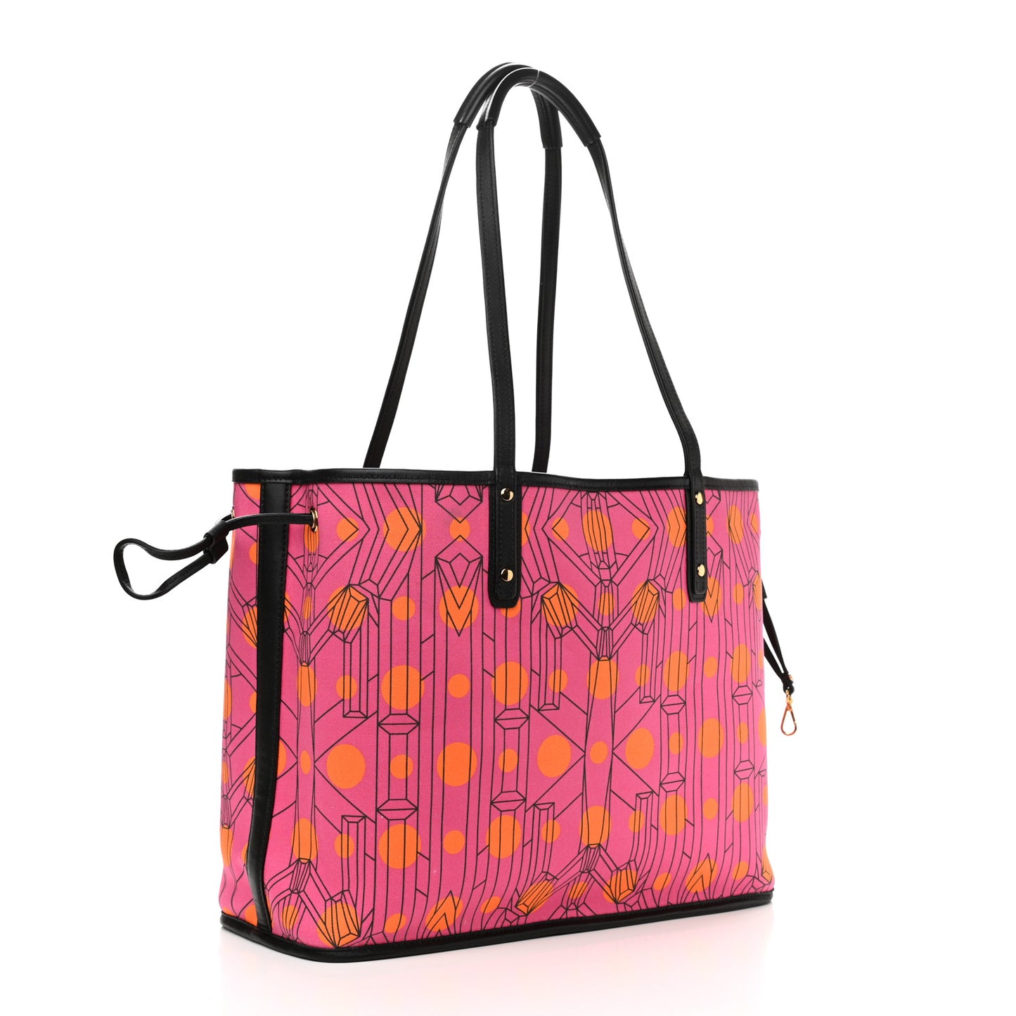 Visetos Medium Project Reversible Shopper Tote Pink