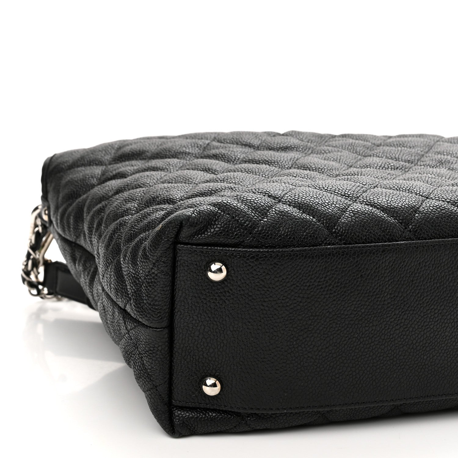 Chanel Caviar Quilted French Riviera Hobo Black 9 of 15