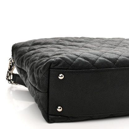 Chanel Caviar Quilted French Riviera Hobo Black 9 of 15