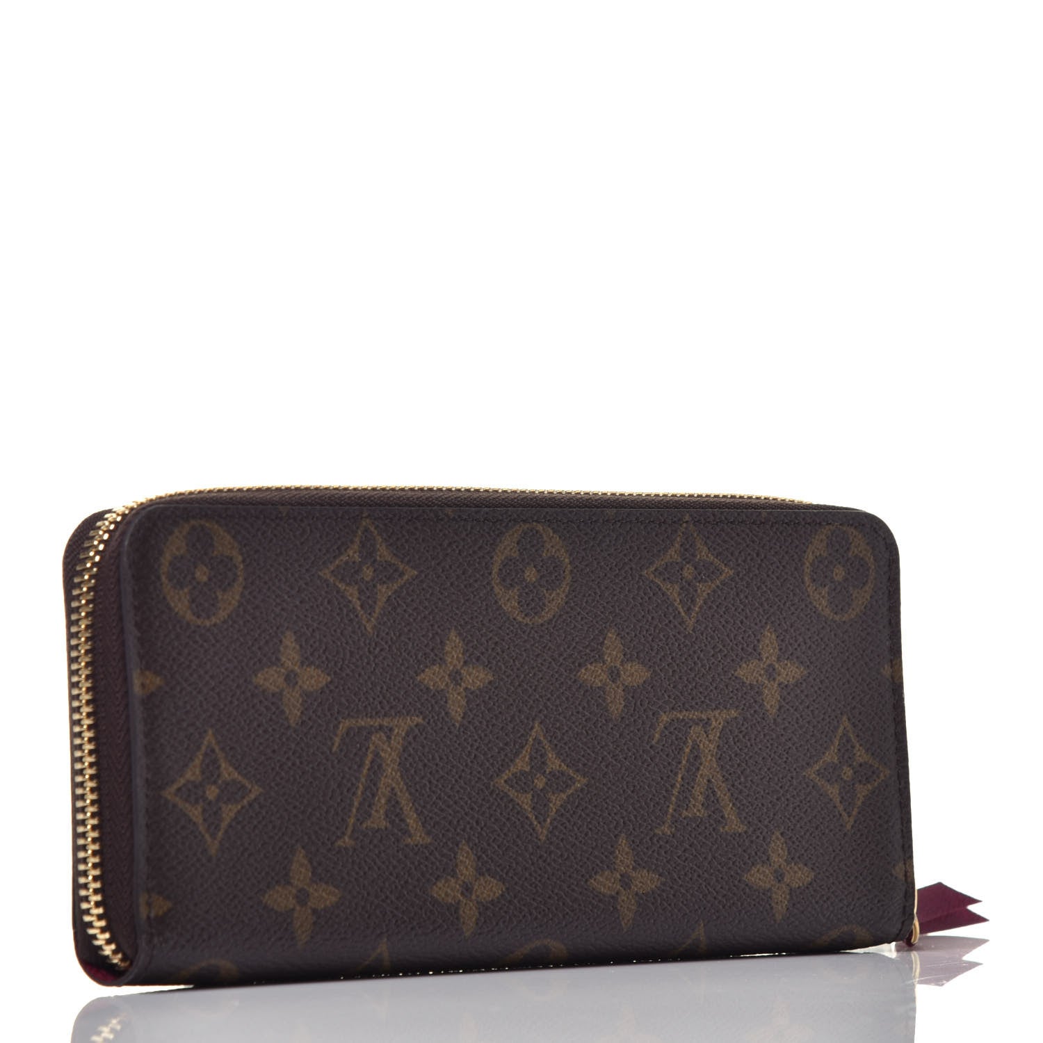 Louis Vuitton Monogram Clemence Wallet Fuchsia 3 of 7