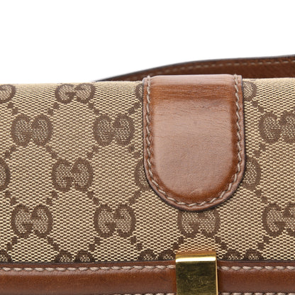 Gucci Monogram Horsebit Chain Flap Shoulder Bag 12 of 16