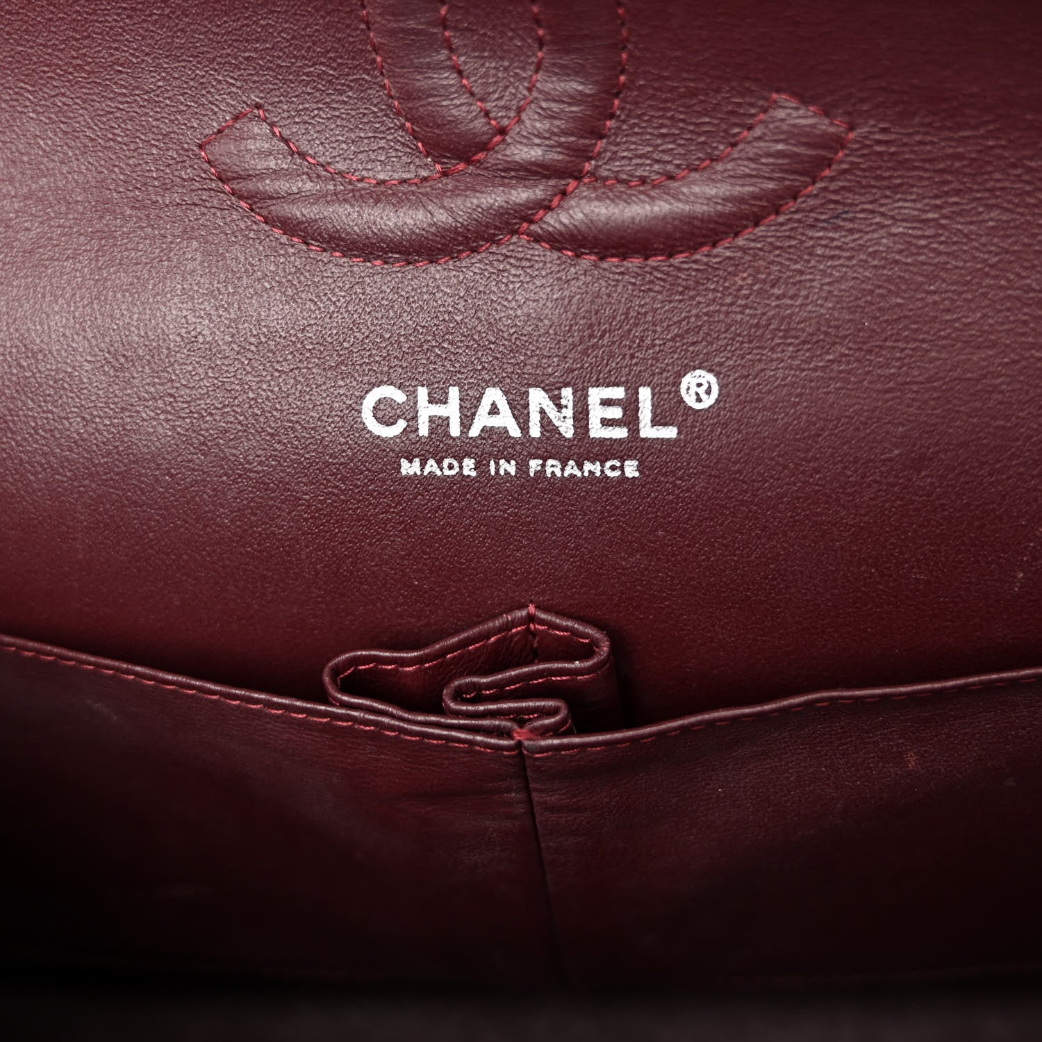 Chanel Lambskin Quilted Medium Double Flap Black 6 of 10