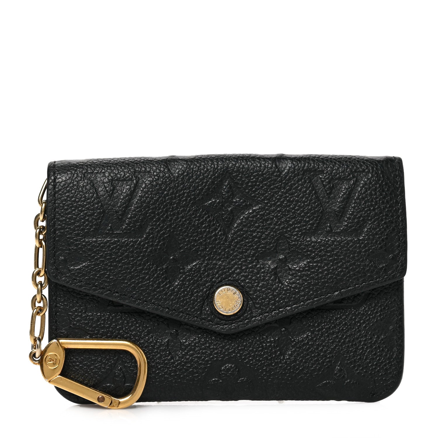 Louis Vuitton Empreinte Key Pouch Black 1 of 6