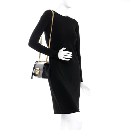 Gucci Calfskin Small Padlock Shoulder Bag Black 2 of 8