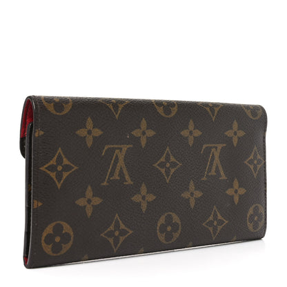 Louis Vuitton Monogram Josephine Wallet Red 4 of 8