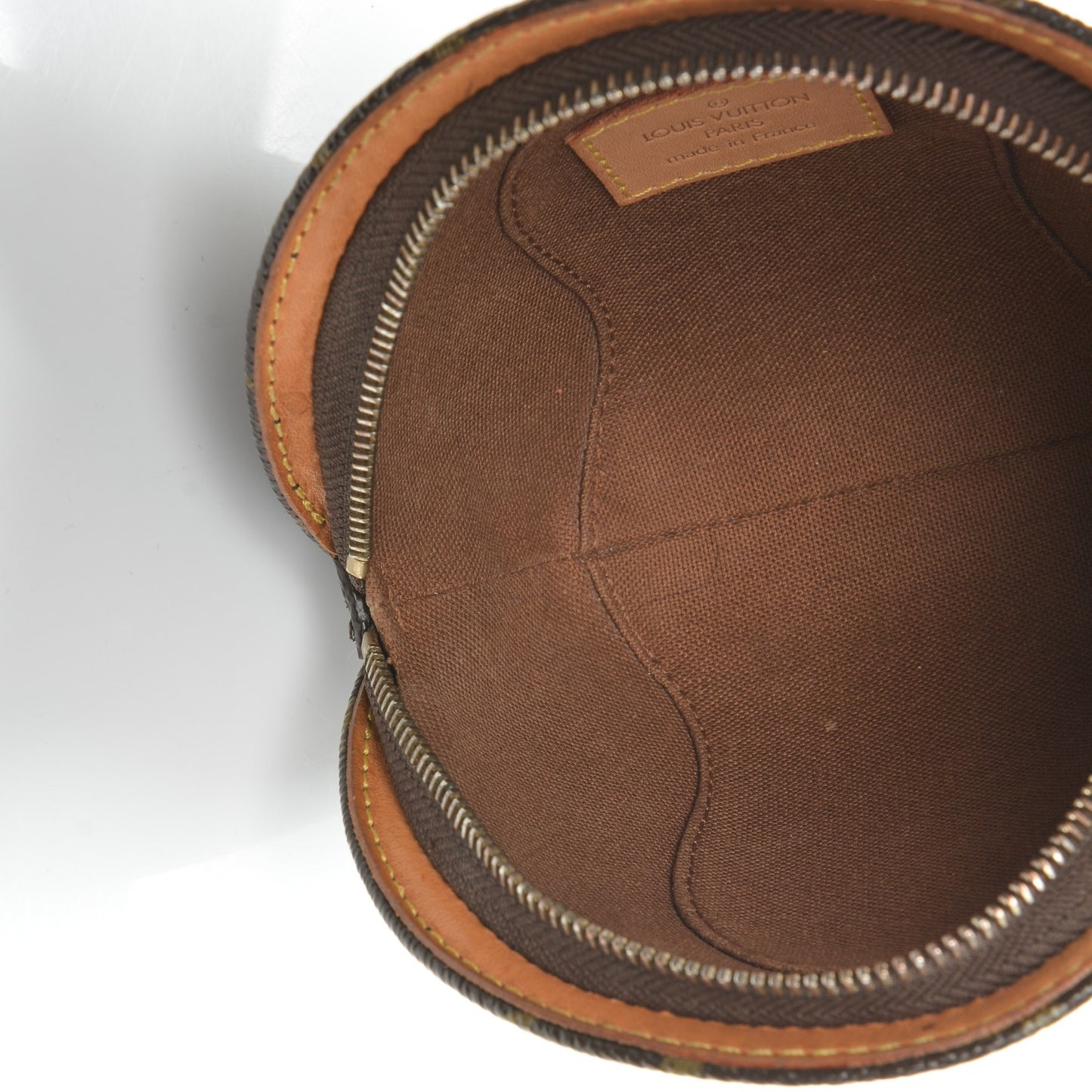 Monogram Mini Ellipse Wristlet Clutch