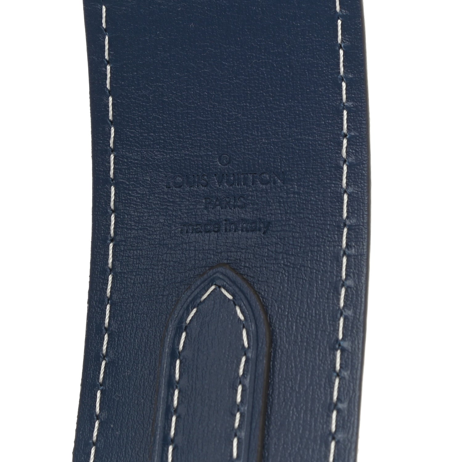 Louis Vuitton Denim Monogram Jacquard Bandouliere Shoulder Strap Bleu 3 of 3
