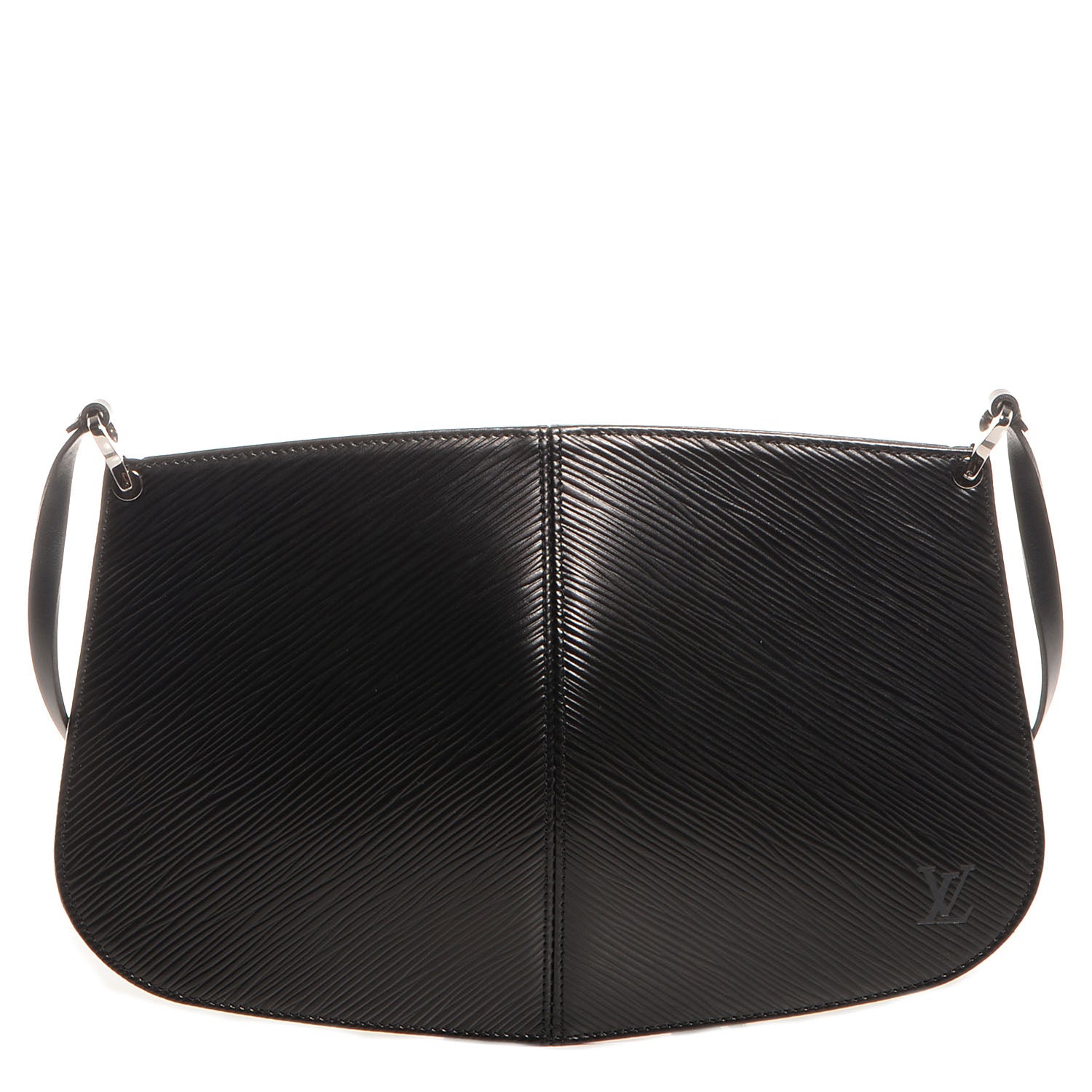 Louis Vuitton Epi Demi Lune Pochette Black 1 of 8
