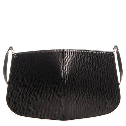 Louis Vuitton Epi Demi Lune Pochette Black 1 of 8