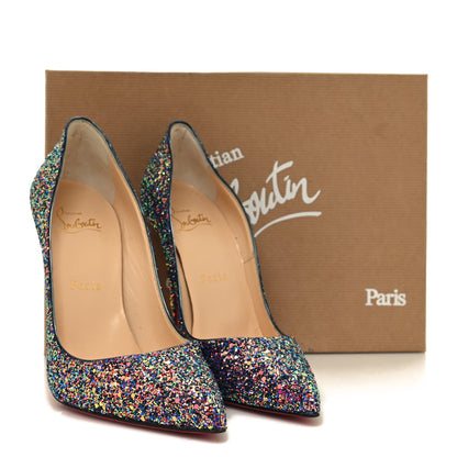 Christian Louboutin Glitter So Kate Dragonfly 120 Pumps 37.5 China Blue 8 of 8