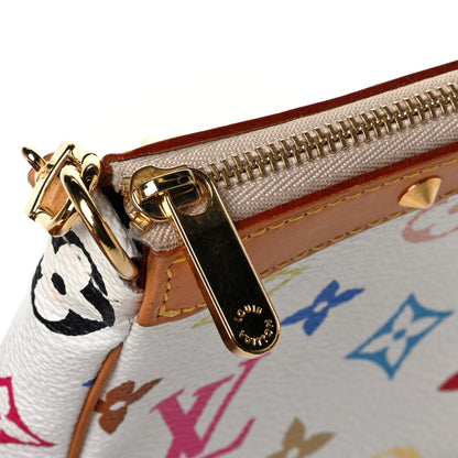 Louis Vuitton Monogram Multicolor Pochette Accessories White 6 of 7