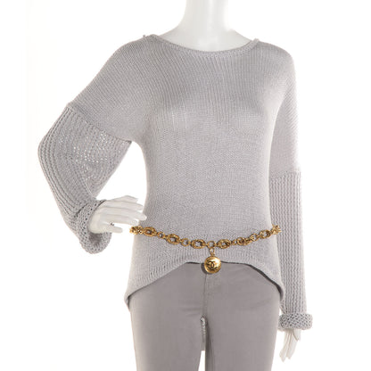 Chanel Chain Sunburst Medallion CC Belt Gold 2 of 5