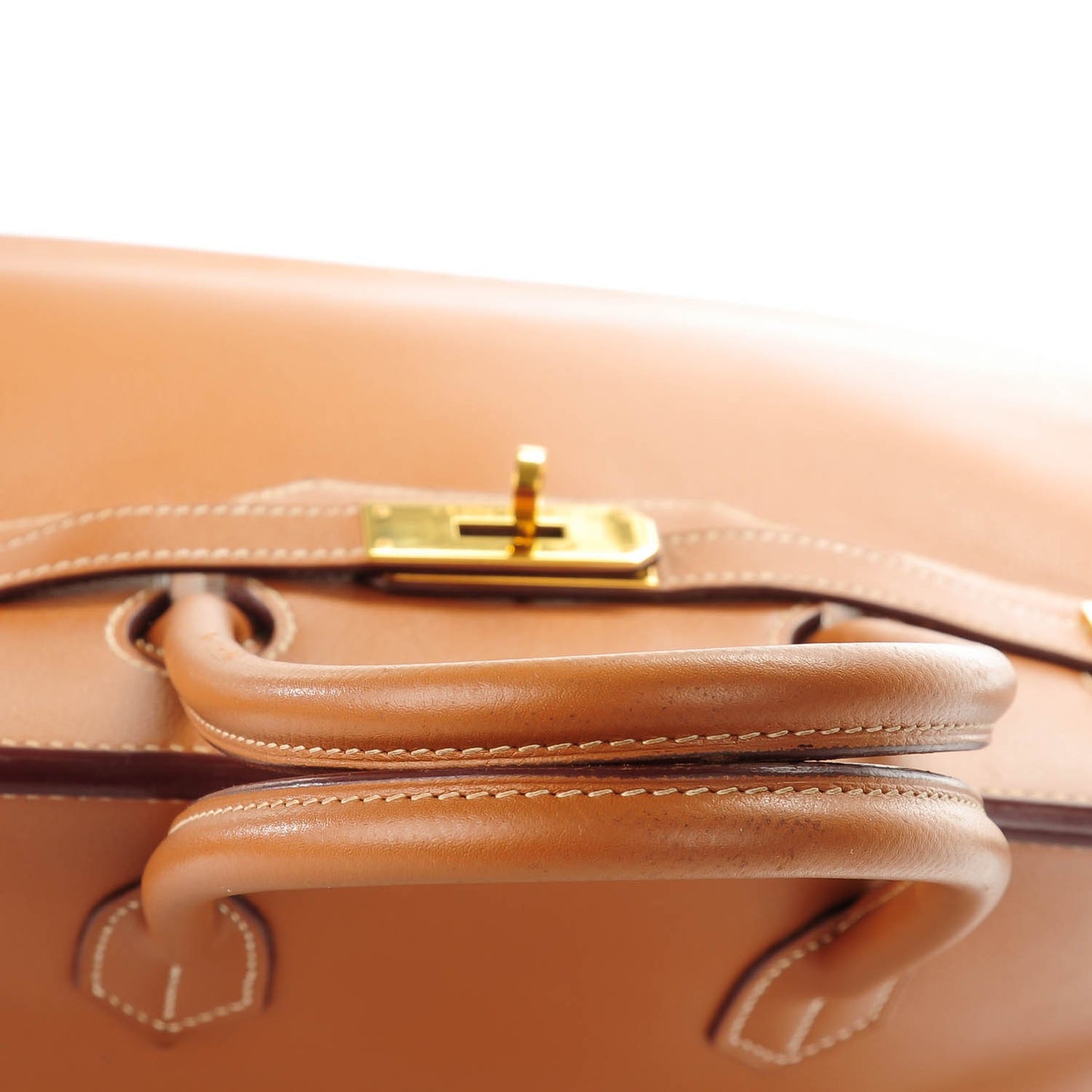 Epsom Birkin 35 Gold