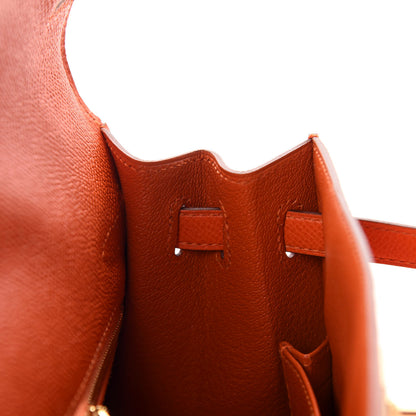 Hermes Epsom Kelly Sellier 25 Feu 20 of 39