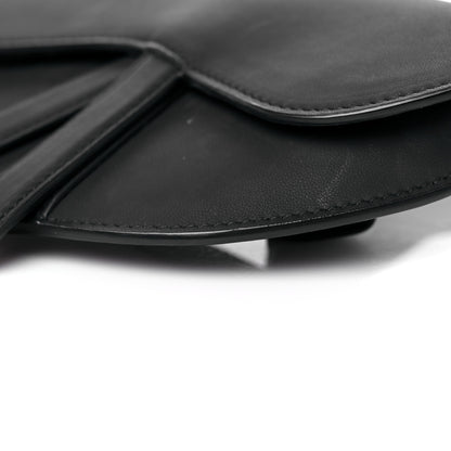 Christian Dior Ultra Matte Calfskin Saddle Belt Bag Black 7 of 11