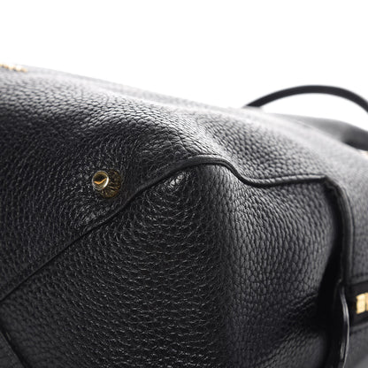 Burberry London Grainy Calfskin Medium Greenwood Bowling Bag Black 9 of 9