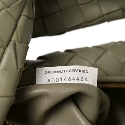 Bottega Veneta Nappa Intrecciato Teen Jodie Hobo Travertine 7 of 11