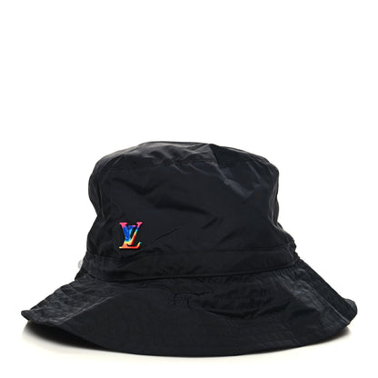 Louis Vuitton Nylon 2054 Transformable Bob Bucket Hat Black 3 of 10