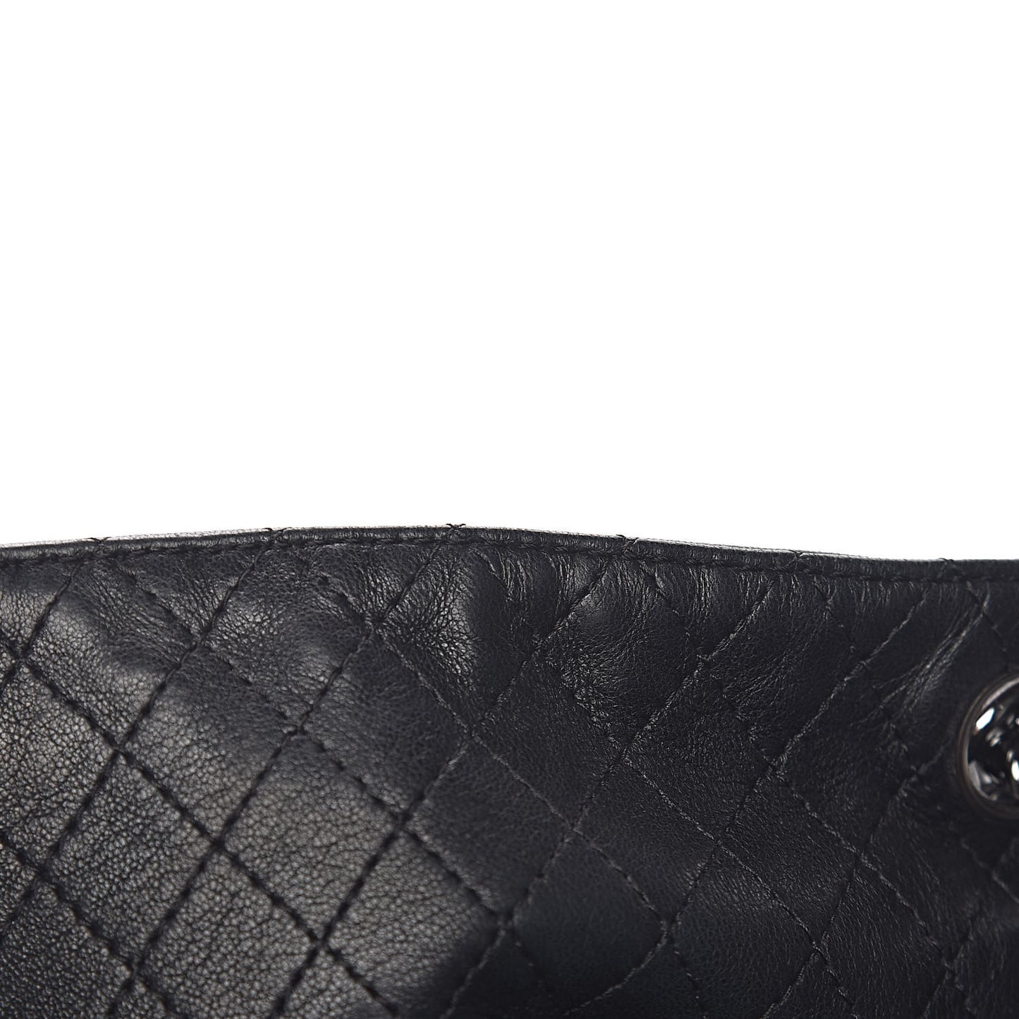 Lambskin Large Soft and Chain Hobo Black